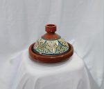 Tajine marocain de cuisson mini peint à la main