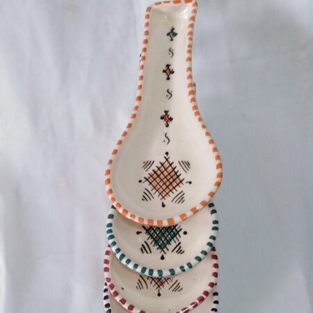 Cuillère en céramique pour utilisation culinère