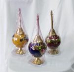 Arroseur en terre cuite décoré en cuivre