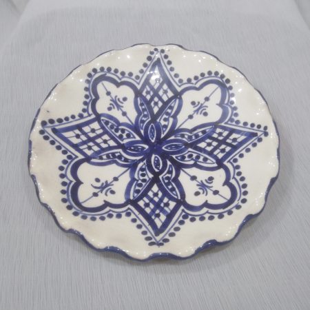 Assiette petite motifs arabesque pour présentation