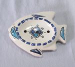 Porte savon sous forme de poisson