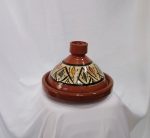 Tajine marocain de cuisson petite taille peint à la main