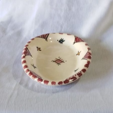 Bol sous forme ovale plat