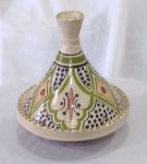 Tajine petit aux motifs arabesques
